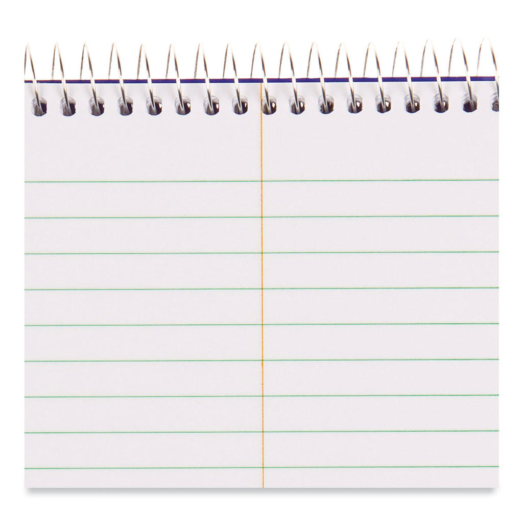High-Capacity Steno Pad, Medium/College Rule, Blue Cover, 180 White 6 x 9 Sheets