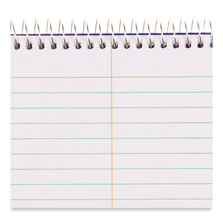 High-Capacity Steno Pad, Medium/College Rule, Blue Cover, 180 White 6 x 9 Sheets