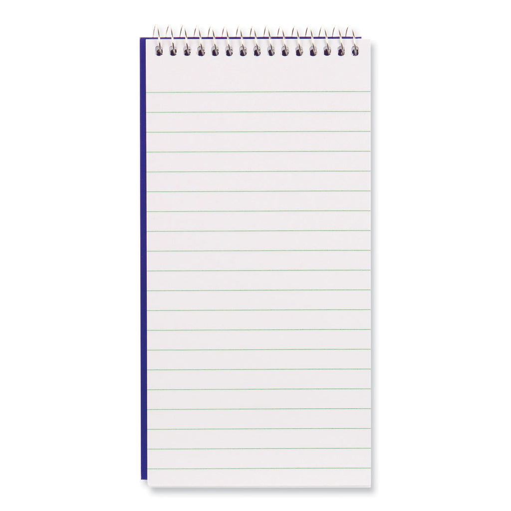 Reporters Note Pad, Medium/College Rule, Blue Cover, 80 White 4 x 8 Sheets