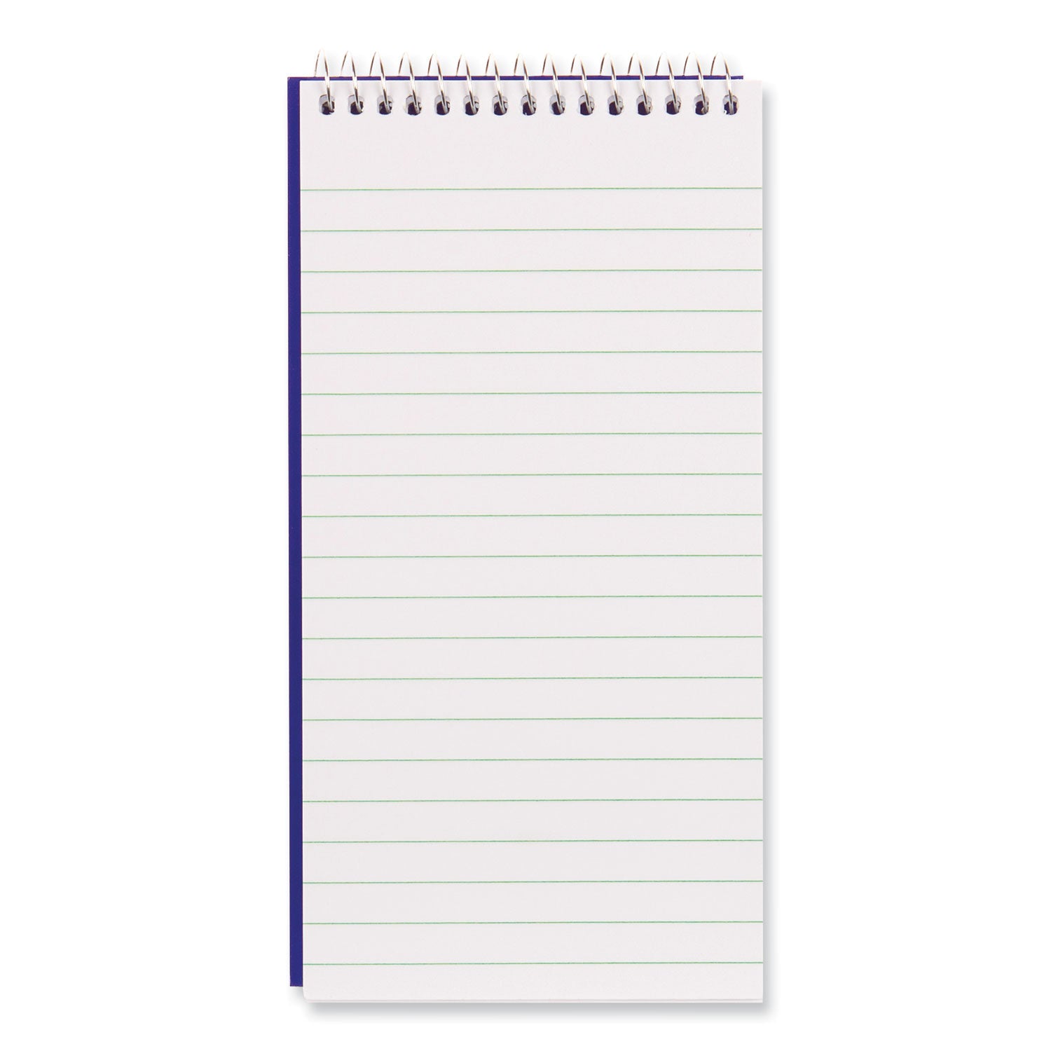 Reporters Note Pad, Medium/College Rule, Blue Cover, 80 White 4 x 8 Sheets