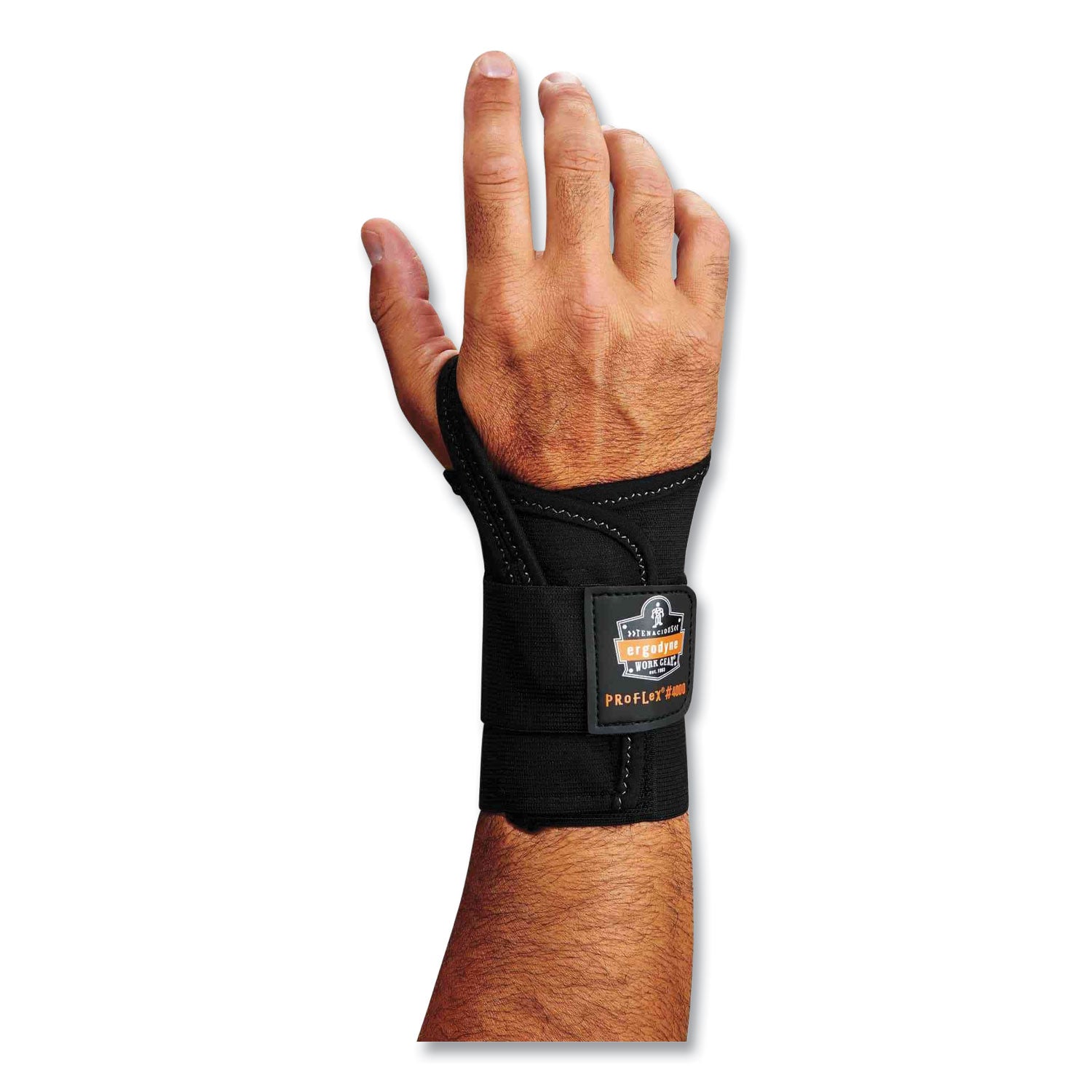 ProFlex 4000 Single Strap Wrist Support, Small, Fits Left Hand, Black, Ships in 1-3 Business Days - 