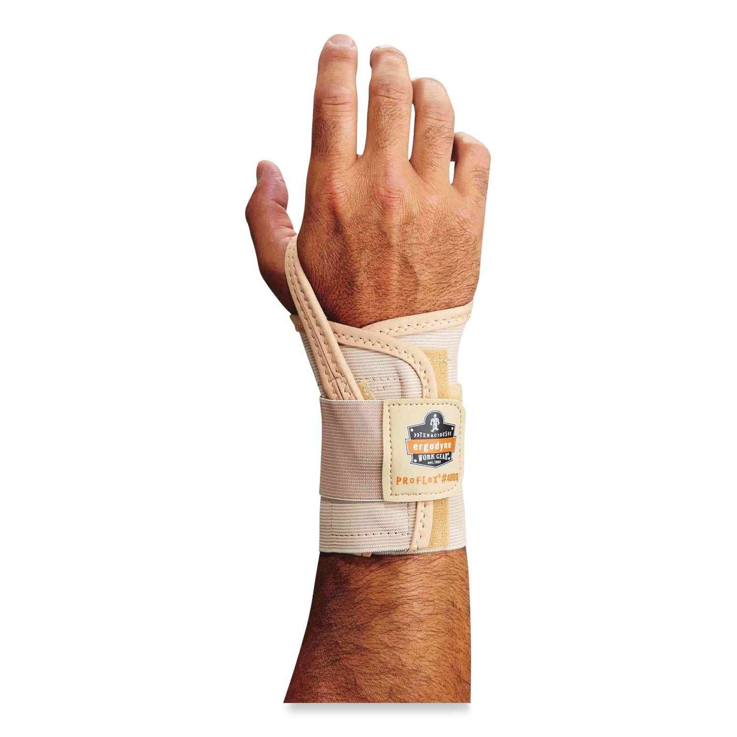 proflex-4000-single-strap-wrist-support-x-large-fits-left-hand-tan-ships-in-1-3-business-days_ego70118 - 1