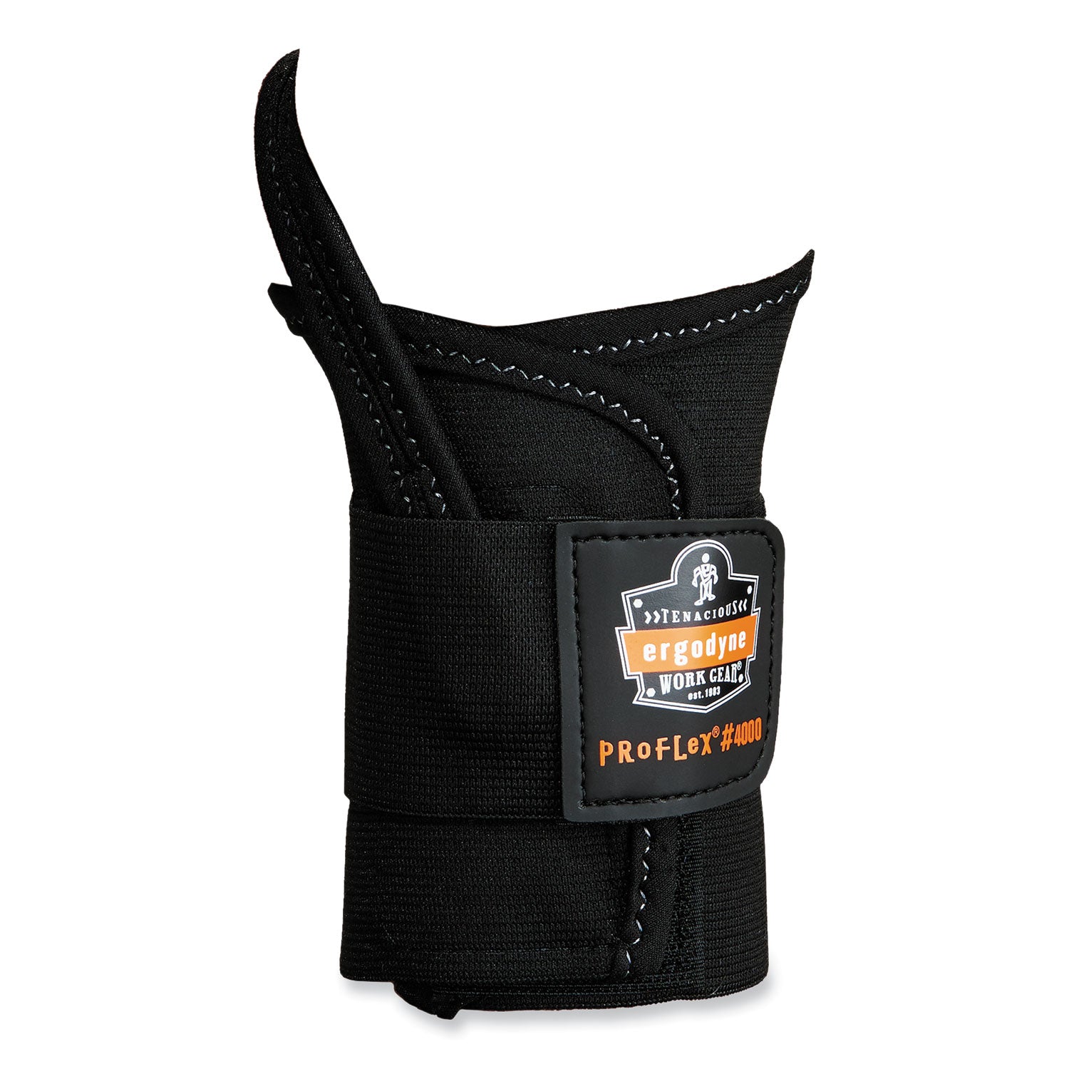 ProFlex 4000 Single Strap Wrist Support, Small, Fits Right Hand, Black, Ships in 1-3 Business Days