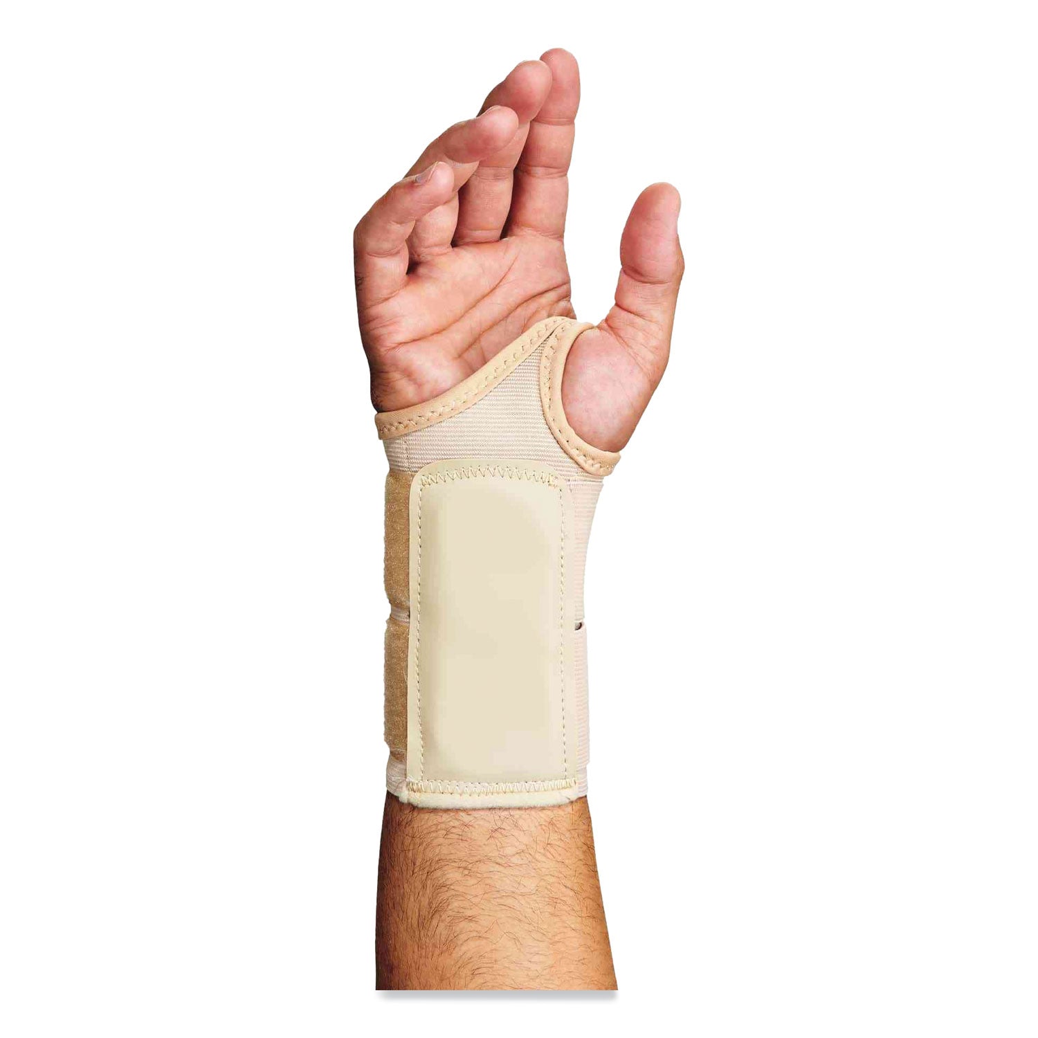 proflex-4010-double-strap-wrist-support-small-fits-left-hand-tan-ships-in-1-3-business-days_ego70132 - 4