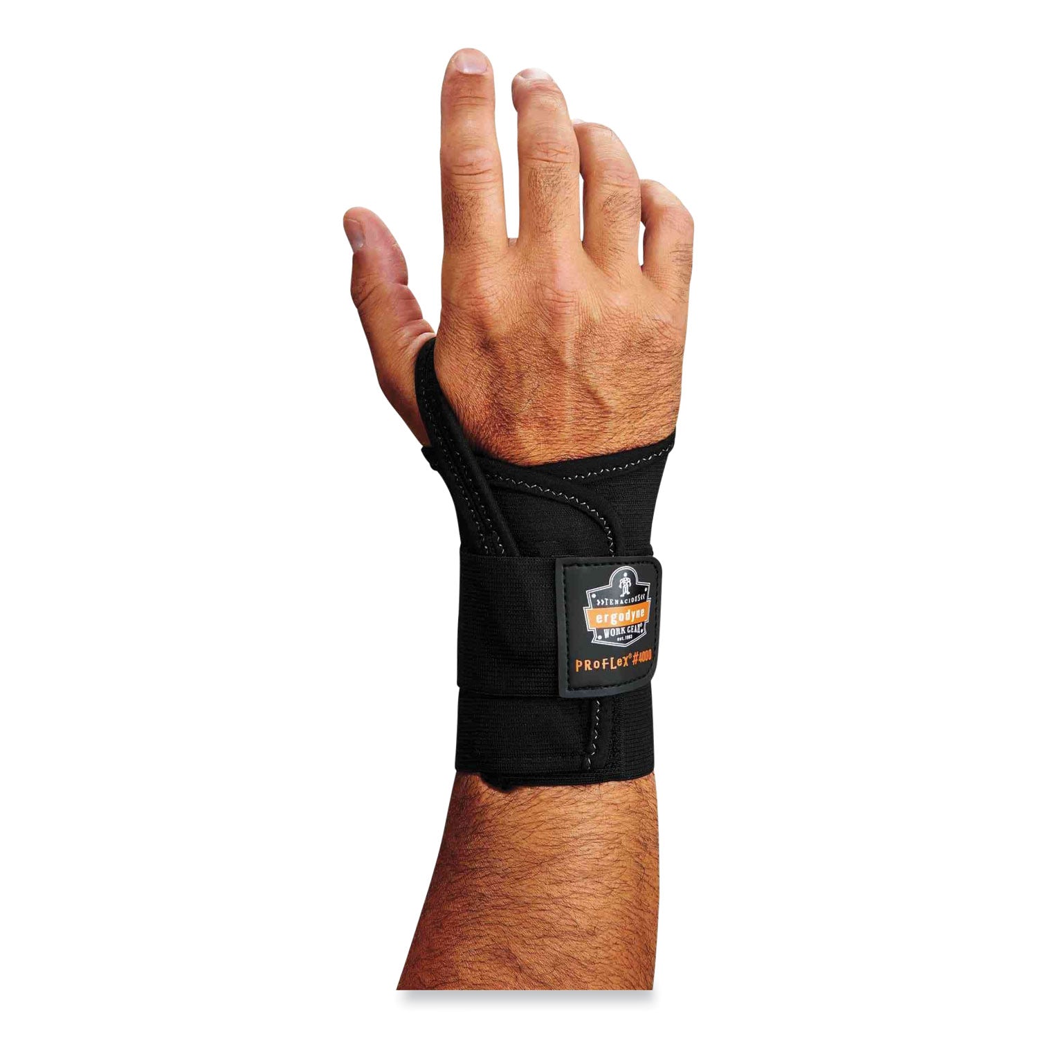 proflex-4000-single-strap-wrist-support-small-fits-right-hand-black-ships-in-1-3-business-days_ego70002 - 1