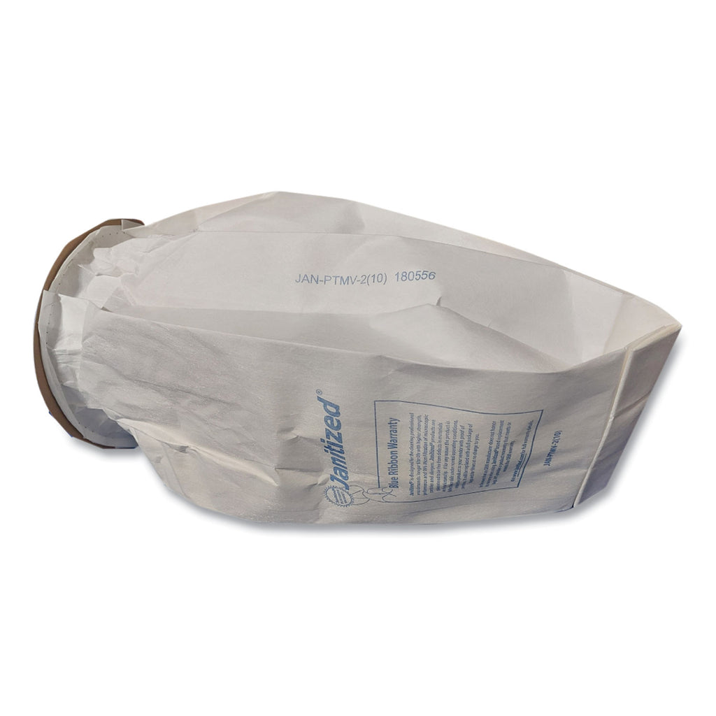 Vacuum Filters Designed to Fit Most Commercial 10 Qt. Backpack Vacs, 10/Pack