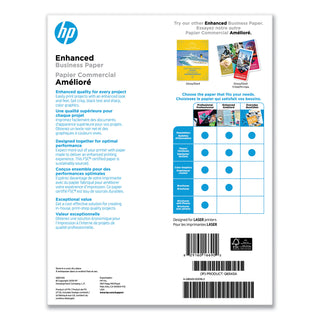 Laser Matte Brochure Paper, 112 Bright, 40 lb Bond Weight, 8.5 x 11, White, 150/Pack