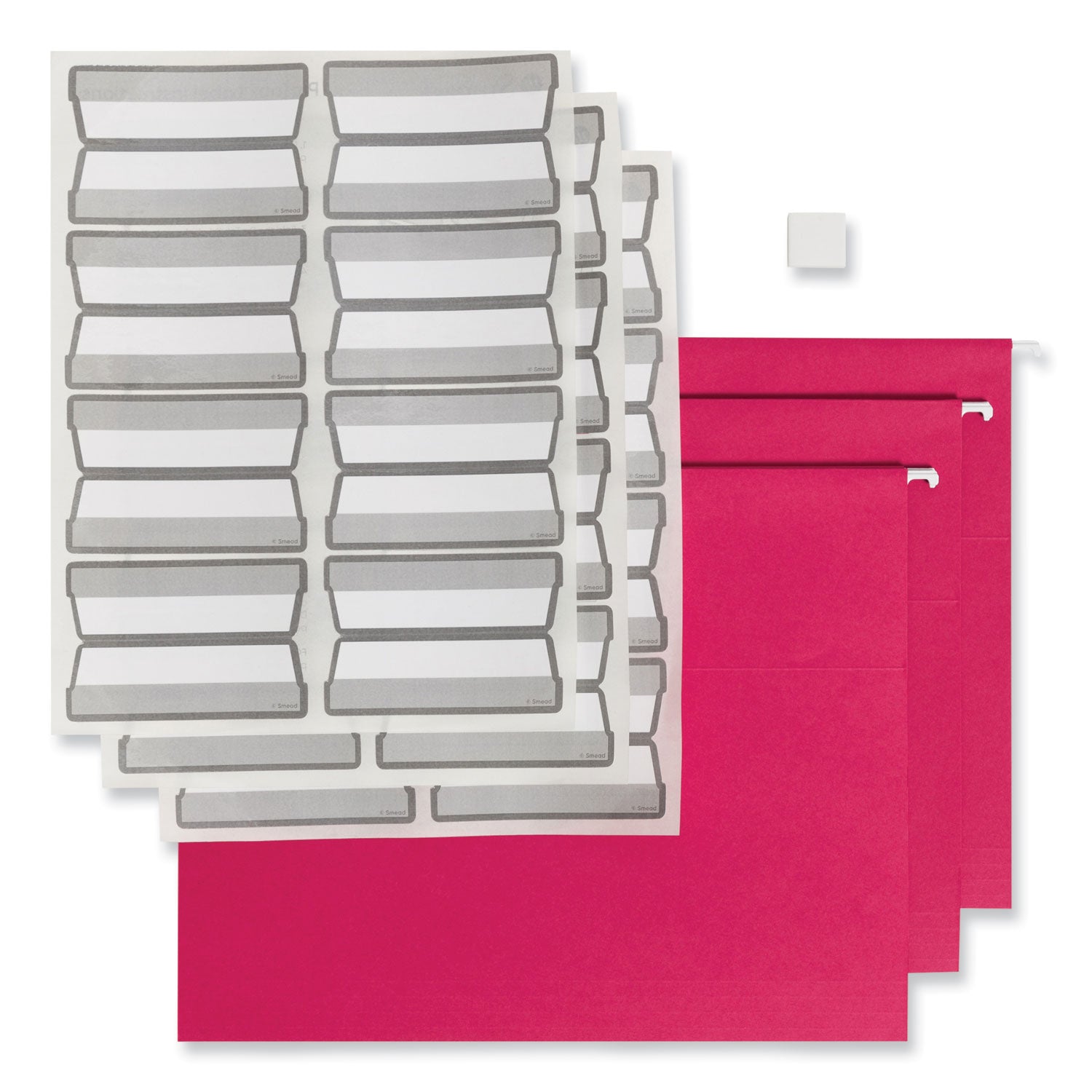 colored-hanging-file-folders-with-protab-kit-letter-size-1-3-cut-red_smd64197 - 1