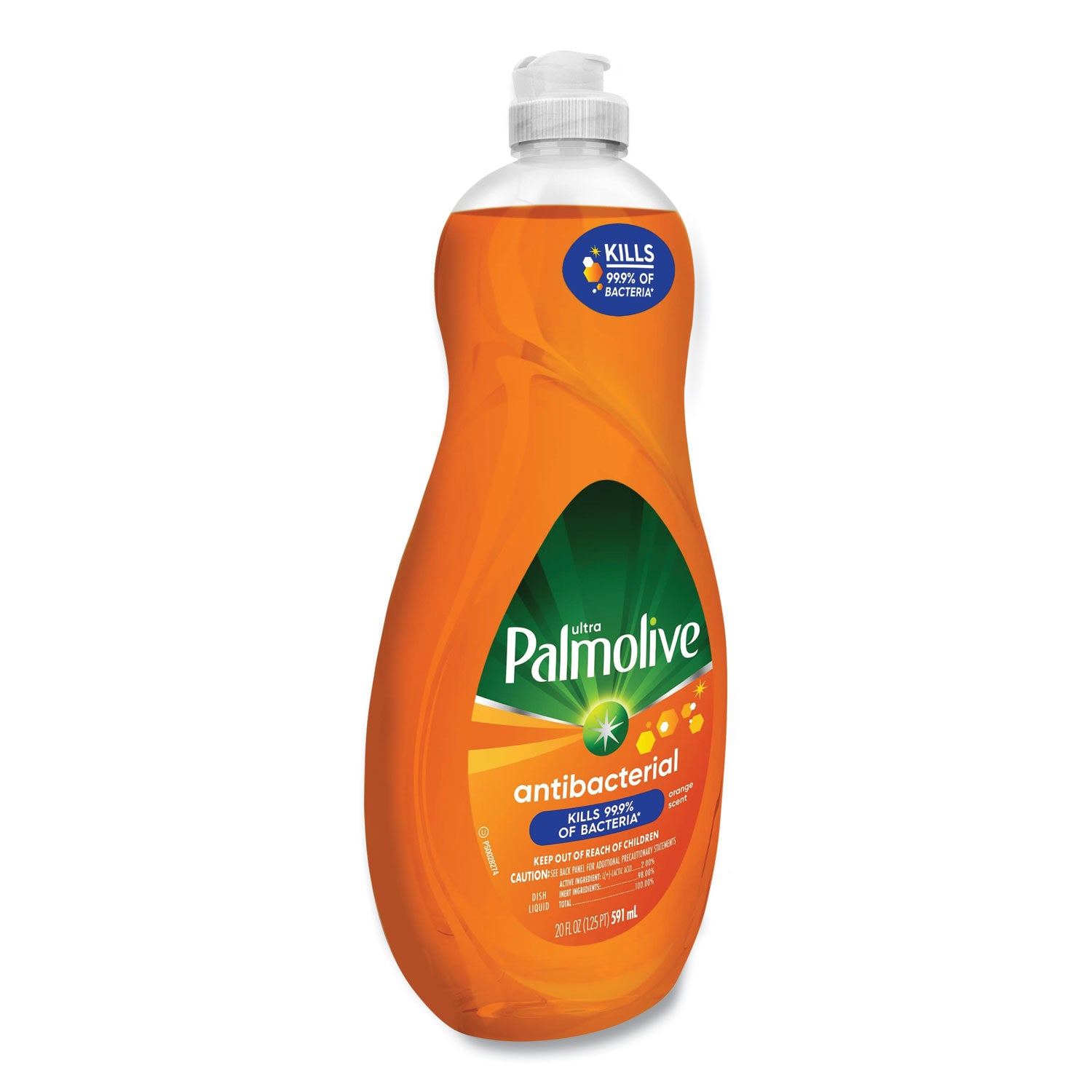 Ultra Antibacterial Dishwashing Liquid, 20 oz Bottle