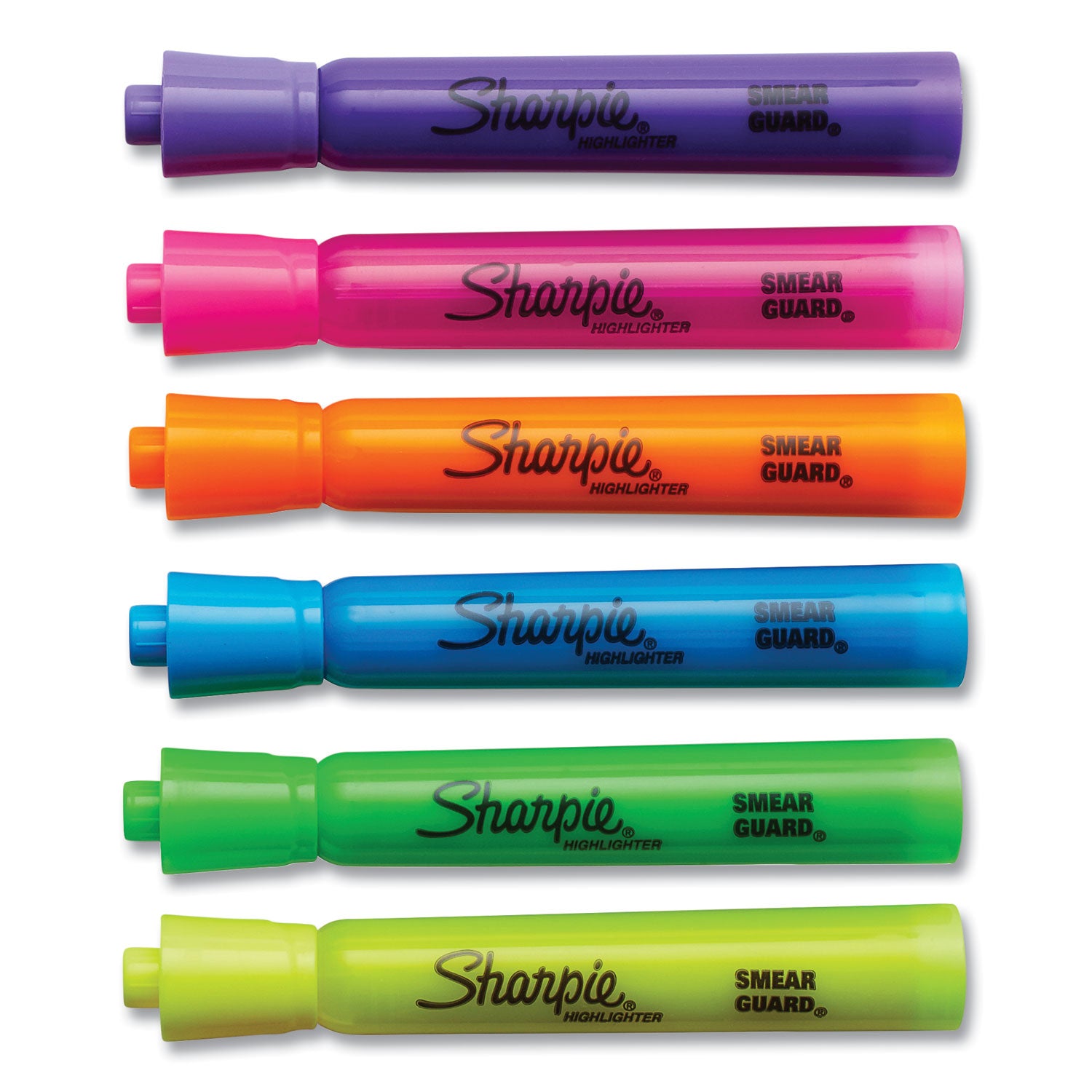 tank-style-highlighters-assorted-ink-colors-chisel-tip-assorted-barrel-colors-12-pack_san2157492 - 2