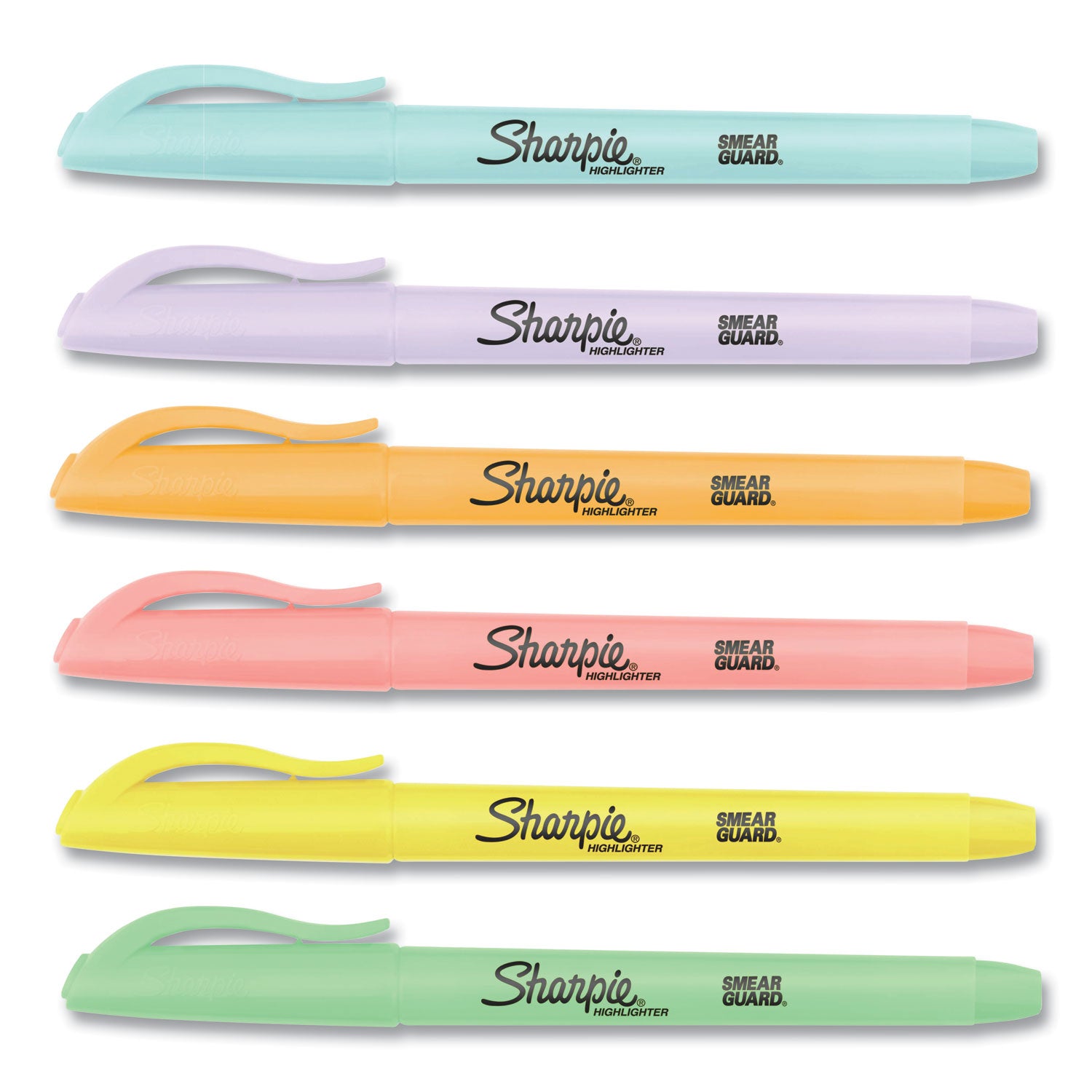Pocket Style Highlighters, Assorted Ink Colors, Chisel Tip, Assorted Barrel Colors, 12/Pack