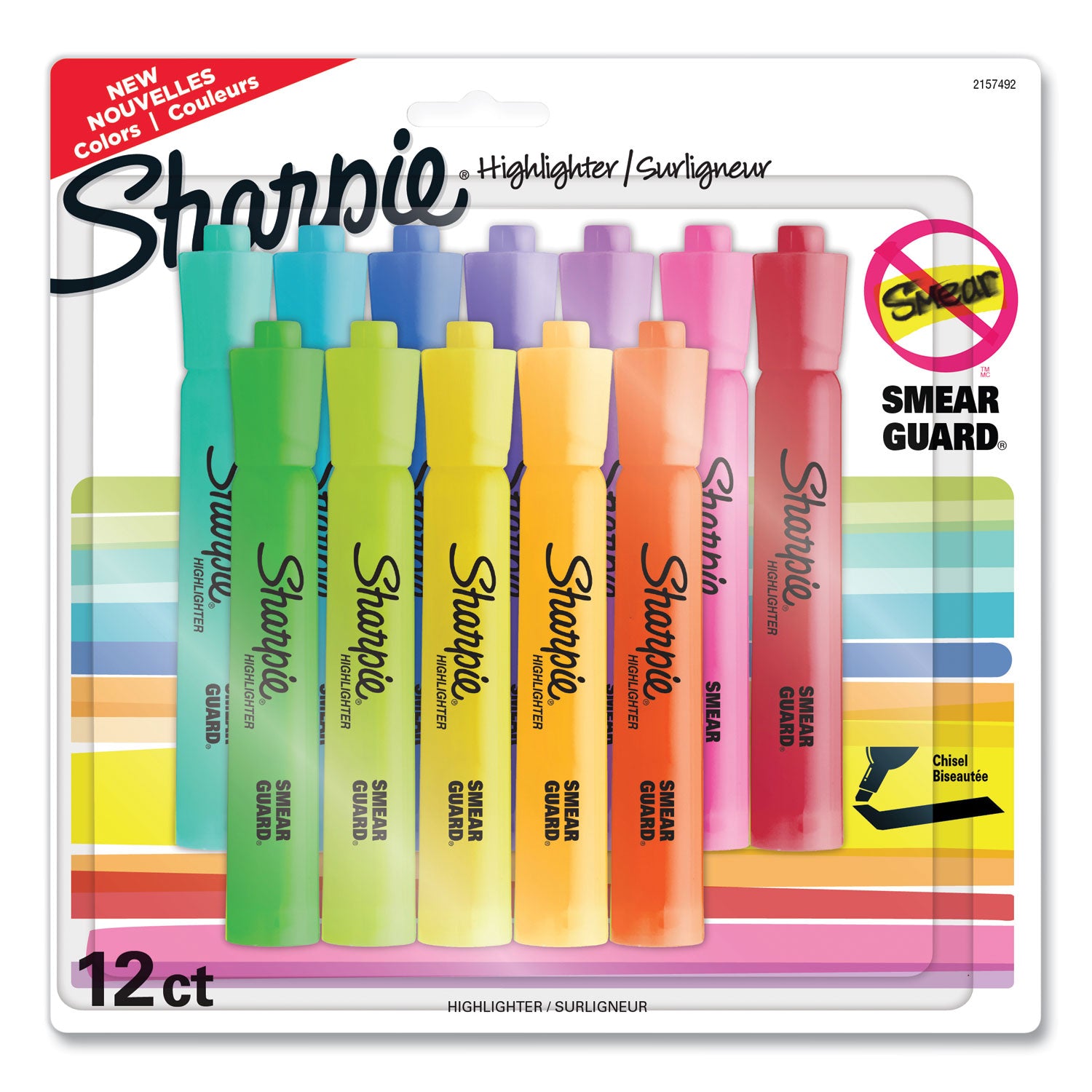 tank-style-highlighters-assorted-ink-colors-chisel-tip-assorted-barrel-colors-12-pack_san2157492 - 1