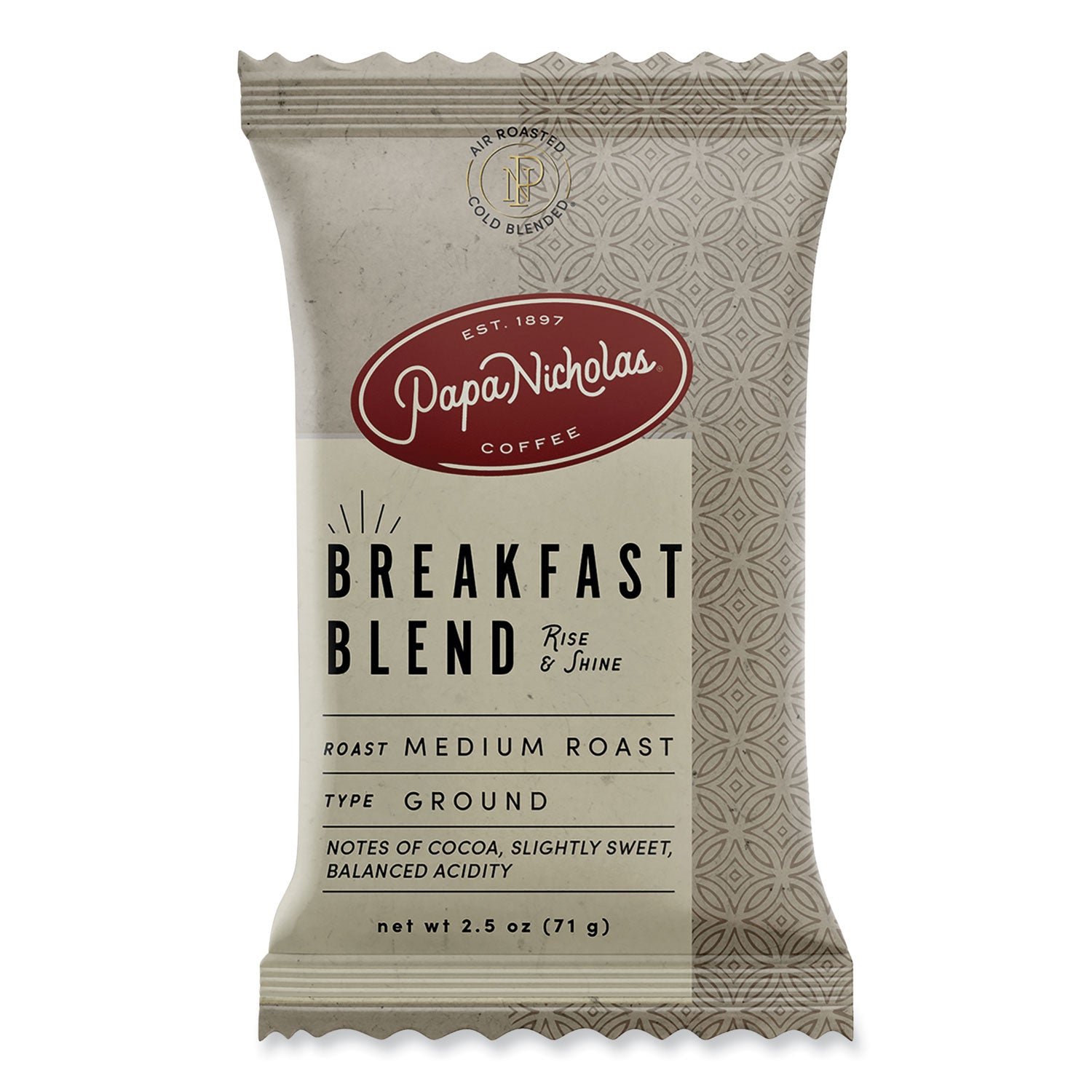 Premium Coffee, Breakfast Blend, 18/Carton - 