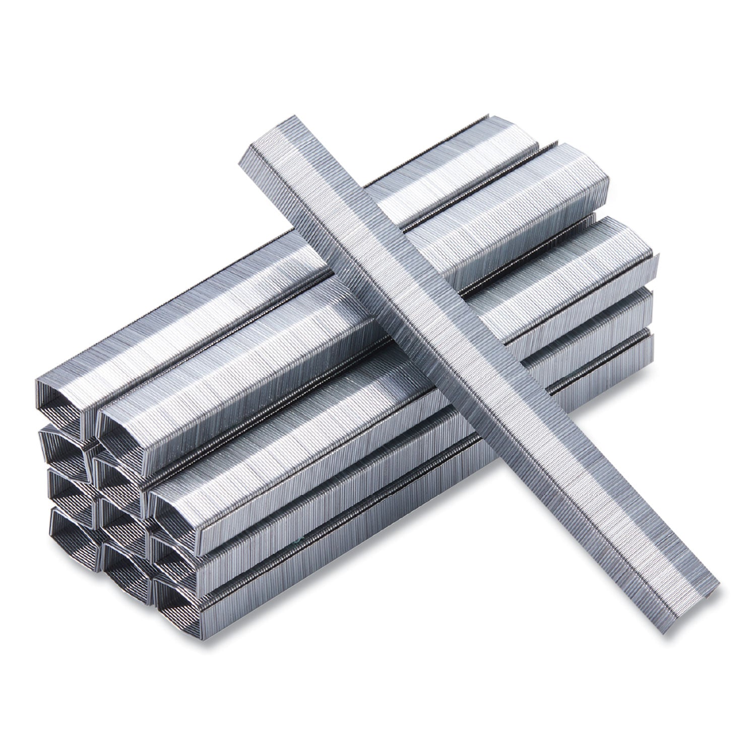 B8 PowerCrown Premium Staples, 0.25" Leg, 0.5" Crown, Steel, 5,000/Box