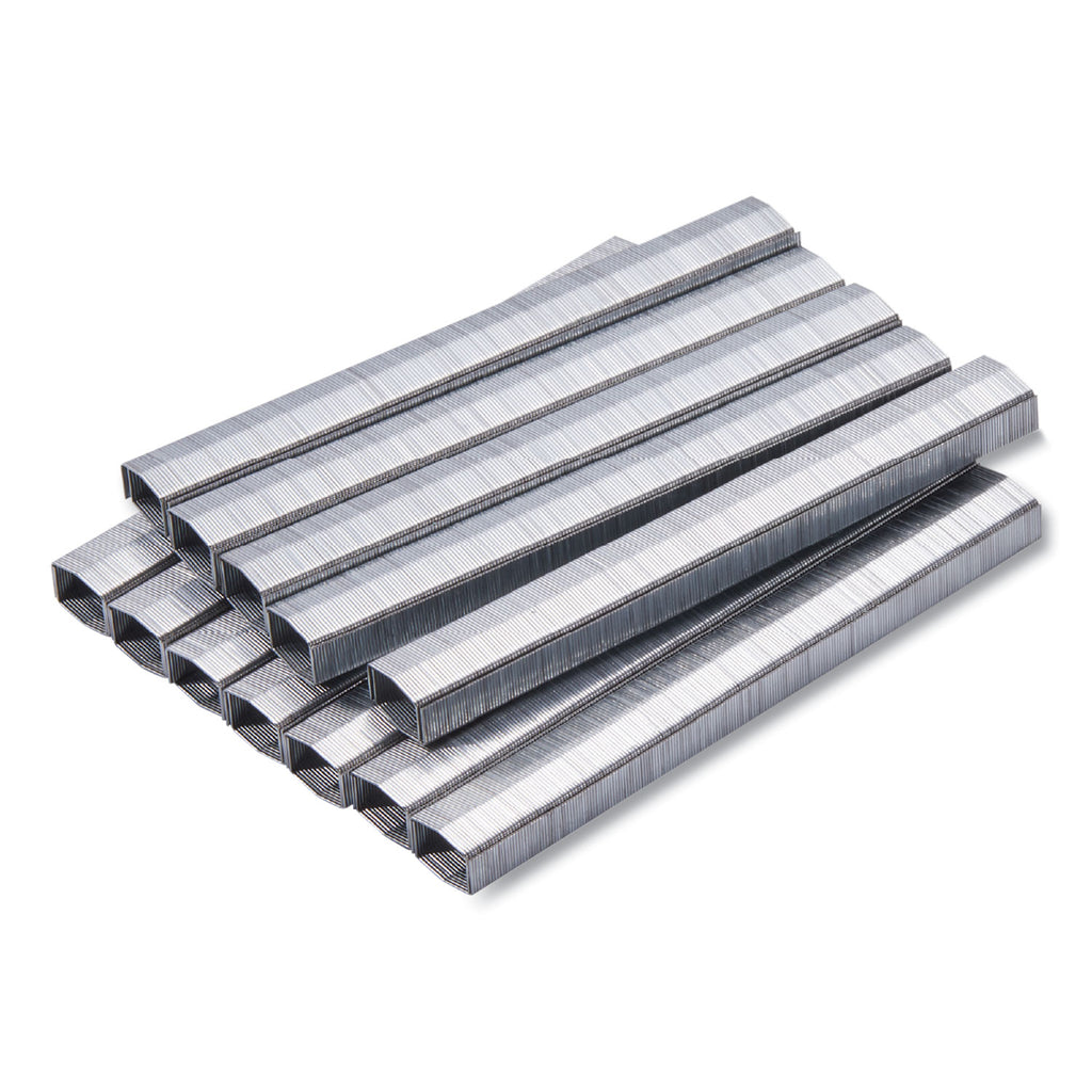 B8 PowerCrown Premium Staples, 0.25" Leg, 0.5" Crown, Steel, 5,000/Box