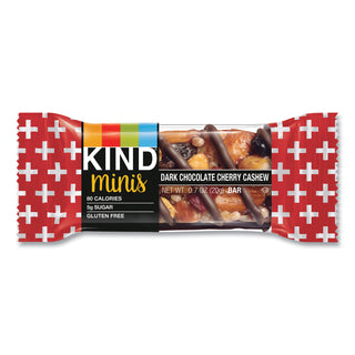 Minis, Dark Chocolate Cherry Cashew, 0.7 oz, 10/Pack
