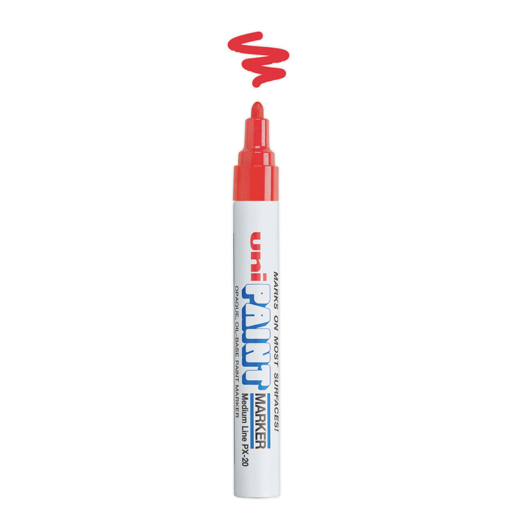 Permanent Marker, Medium Bullet Tip, Red