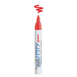 Permanent Marker, Medium Bullet Tip, Red