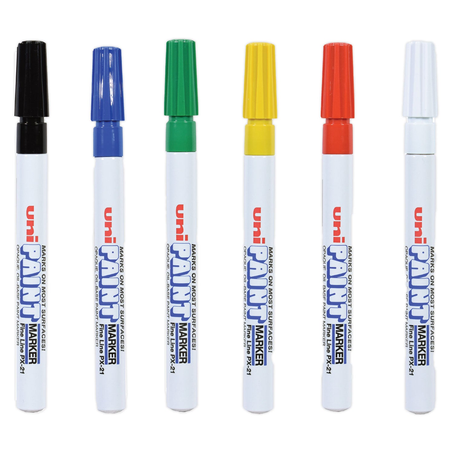 permanent-marker-fine-bullet-tip-assorted-colors-6-set_ubc63720 - 2