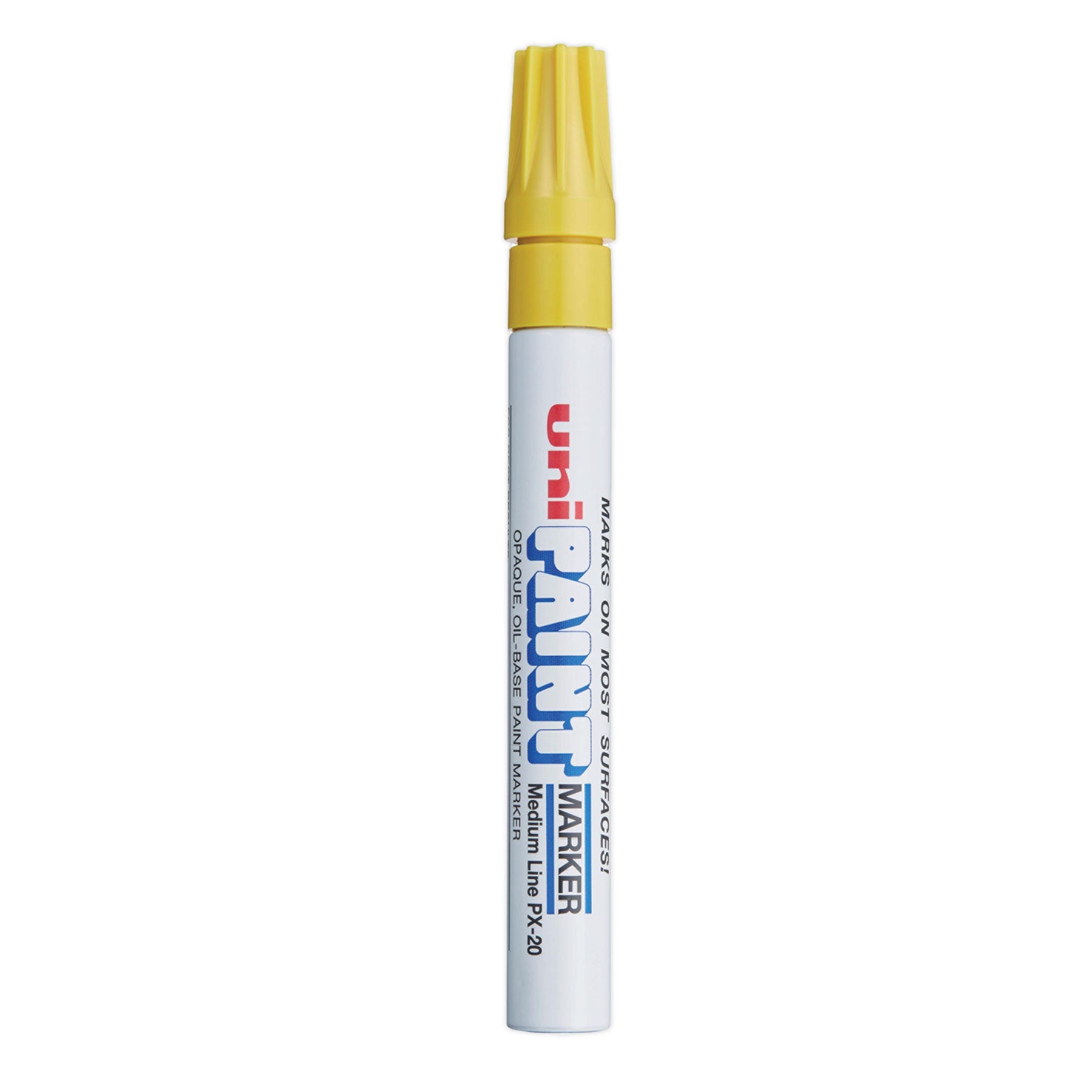 permanent-marker-medium-bullet-tip-yellow_ubc63605 - 1