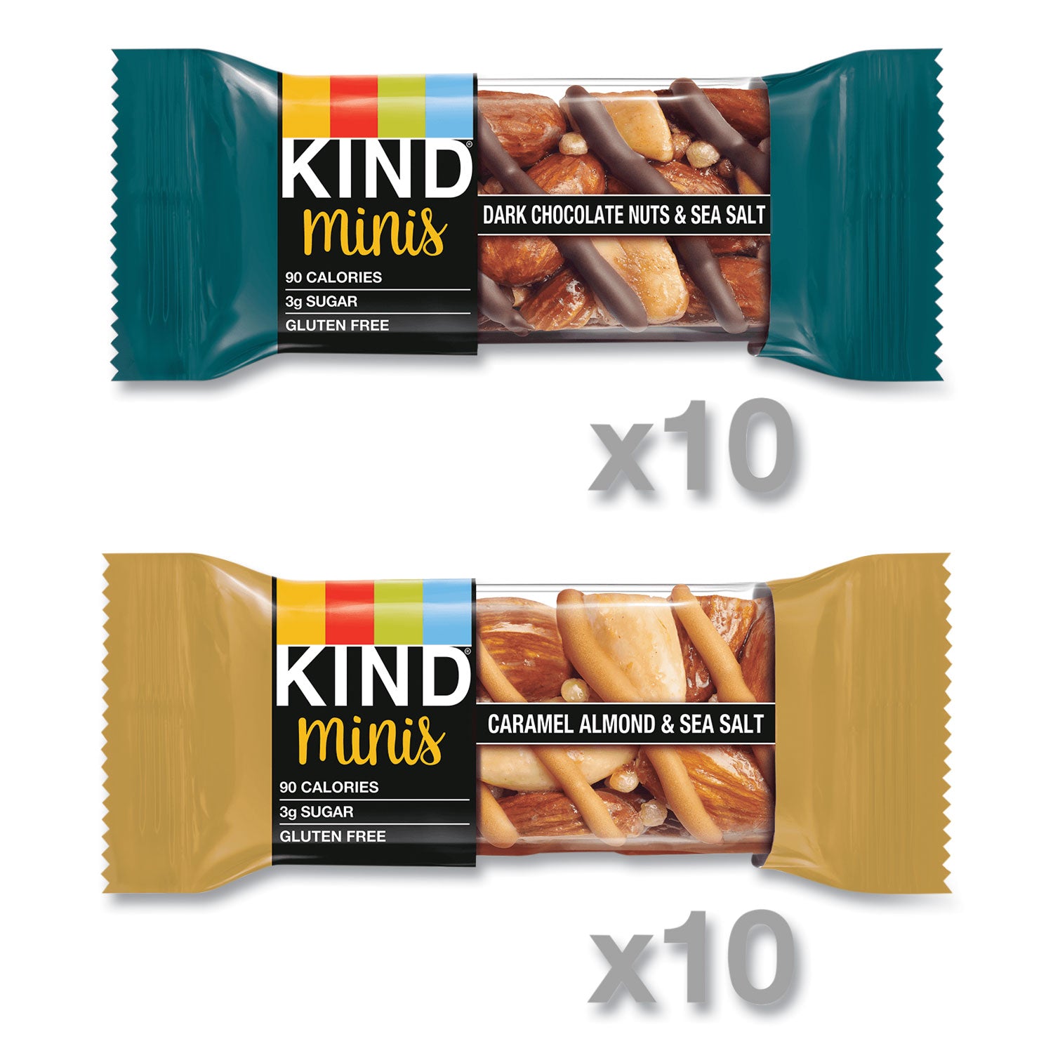 minis-dark-chocolate-nuts-and-sea-salt-caramel-almond-and-sea-salt-07-oz-20-pack_knd27964 - 2