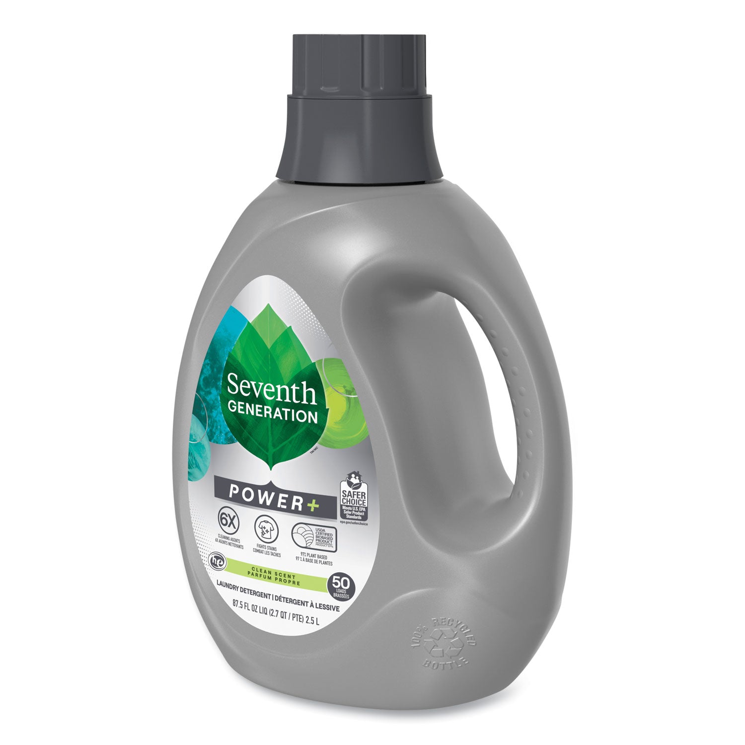 power+-laundry-detergent-clean-scent-875-oz-bottle_sev45070ea - 1