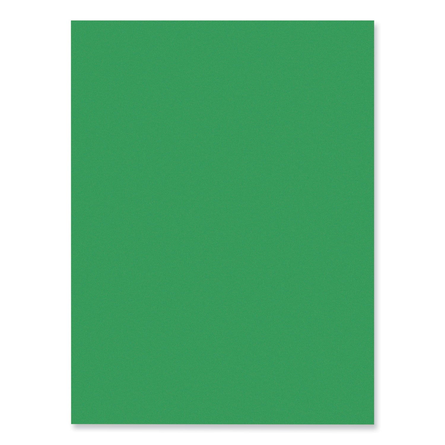 SunWorks Construction Paper, 50 lb Text Weight, 9 x 12, Holiday Green, 50/Pack - 