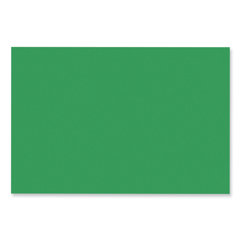 SunWorks Construction Paper, 50 lb Text Weight, 12 x 18, Holiday Green, 50/Pack