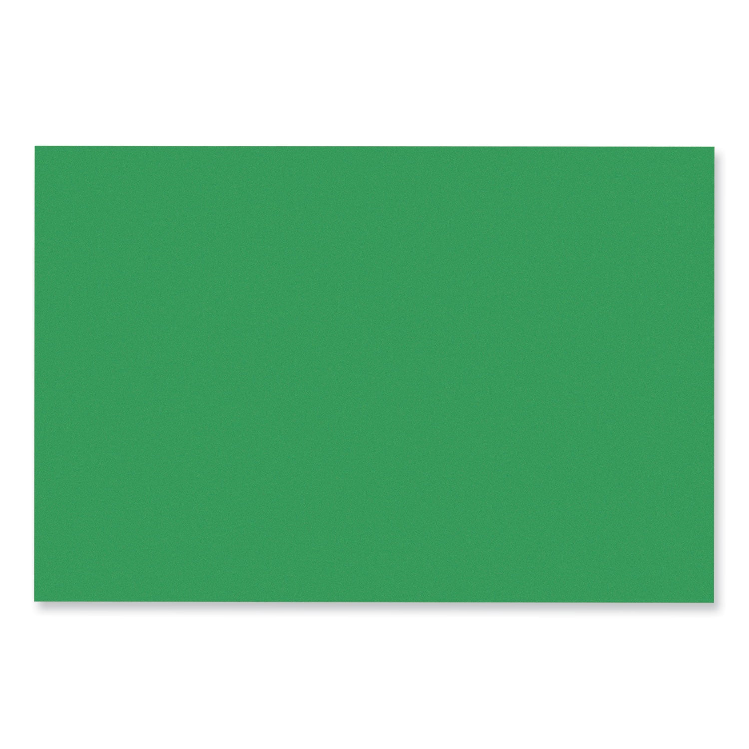 SunWorks Construction Paper, 50 lb Text Weight, 12 x 18, Holiday Green, 50/Pack - 