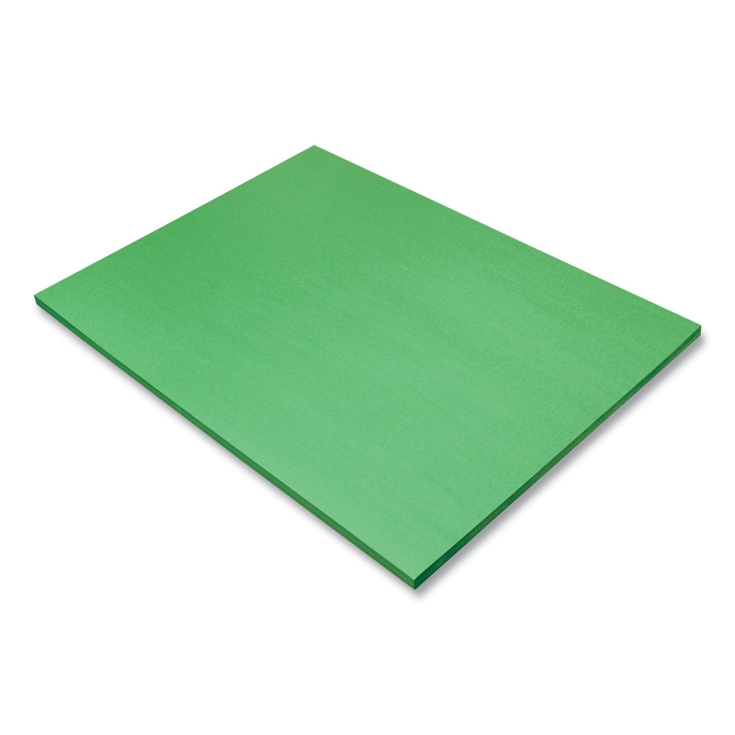 SunWorks Construction Paper, 50 lb Text Weight, 18 x 24, Holiday Green, 50/Pack - 