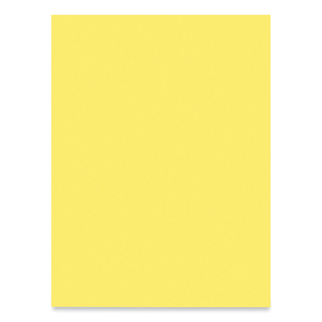 SunWorks Construction Paper, 50 lb Text Weight, 9 x 12, Yellow, 50/Pack