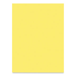 SunWorks Construction Paper, 50 lb Text Weight, 9 x 12, Yellow, 50/Pack
