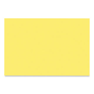 SunWorks Construction Paper, 50 lb Text Weight, 12 x 18, Yellow, 50/Pack - 