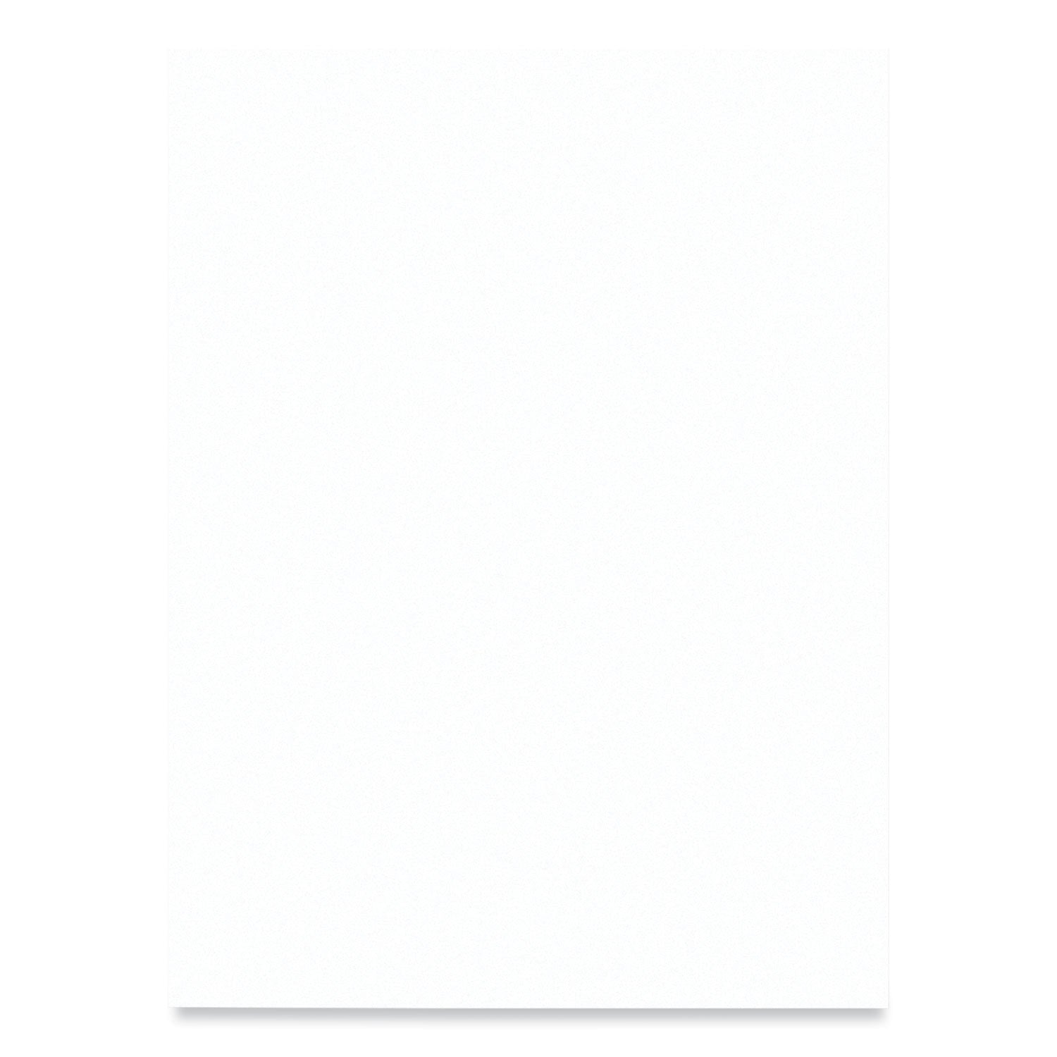 SunWorks Construction Paper, 50 lb Text Weight, 9 x 12, Bright White, 50/Pack - 