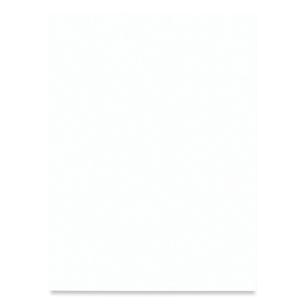 SunWorks Construction Paper, 50 lb Text Weight, 9 x 12, Bright White, 50/Pack