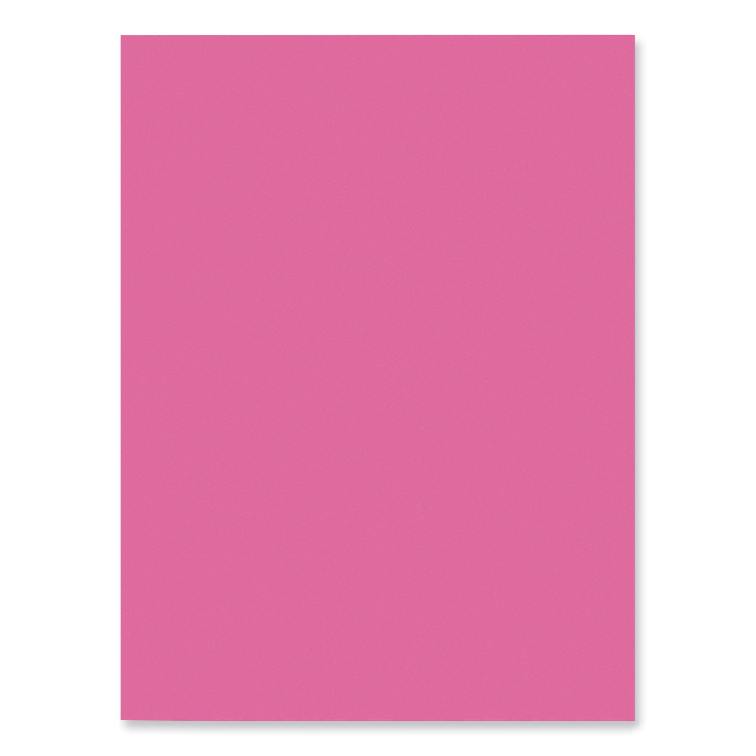SunWorks Construction Paper, 50 lb Text Weight, 9 x 12, Hot Pink, 50/Pack - 