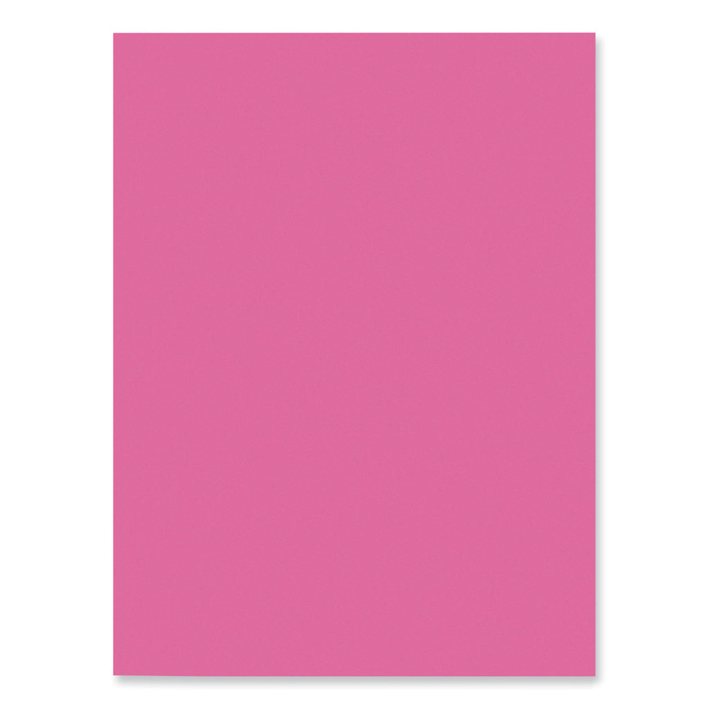 SunWorks Construction Paper, 50 lb Text Weight, 9 x 12, Hot Pink, 50/Pack