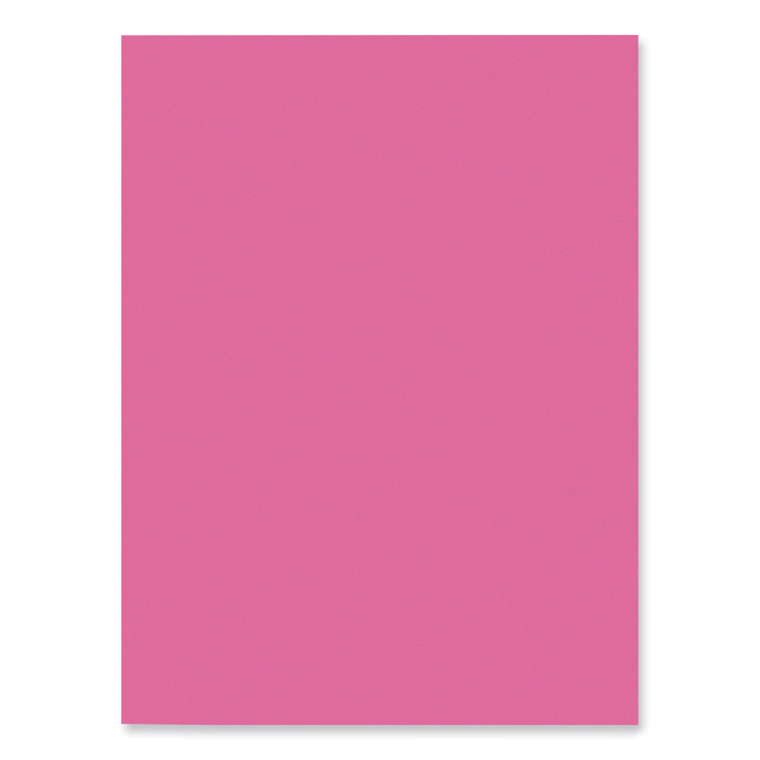 SunWorks Construction Paper, 50 lb Text Weight, 9 x 12, Hot Pink, 50/Pack