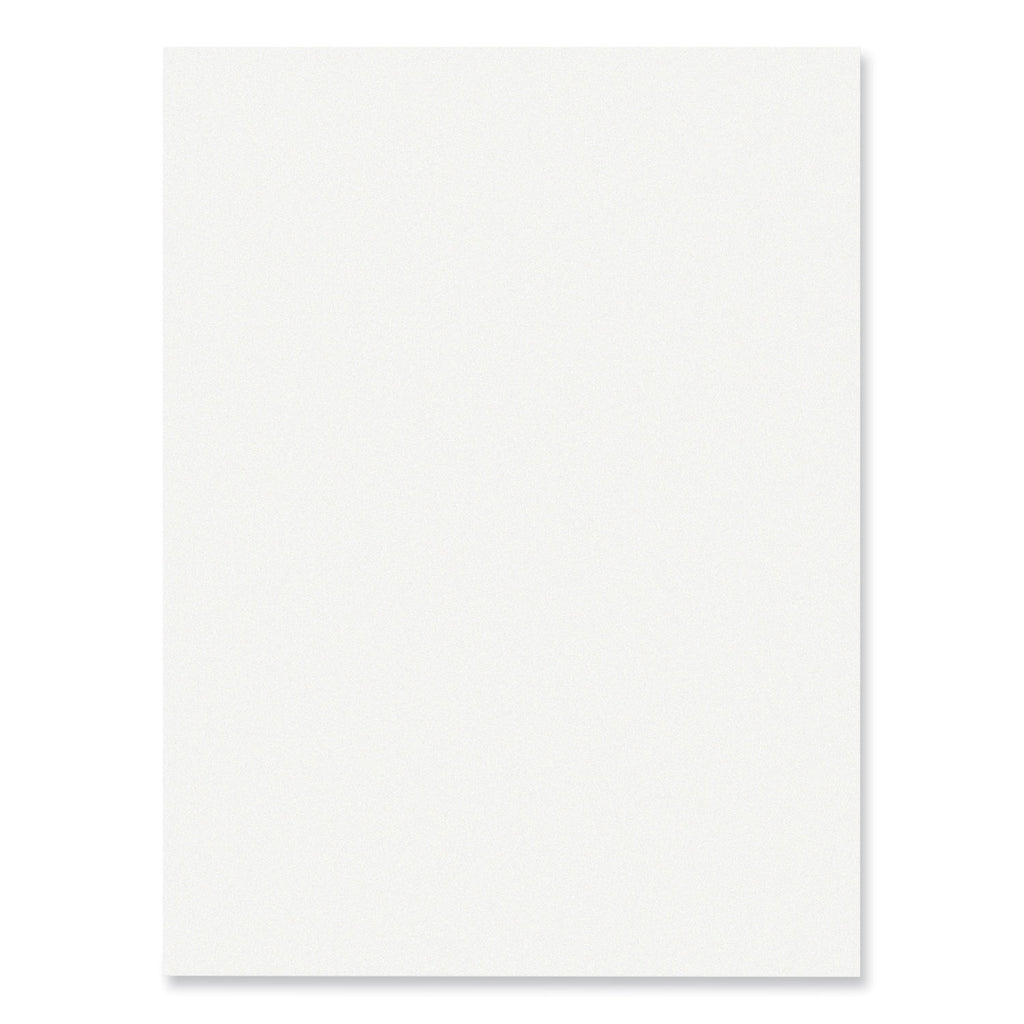 SunWorks Construction Paper, 50 lb Text Weight, 9 x 12, White, 50/Pack