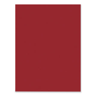 SunWorks Construction Paper, 50 lb Text Weight, 9 x 12, Holiday Red, 50/Pack