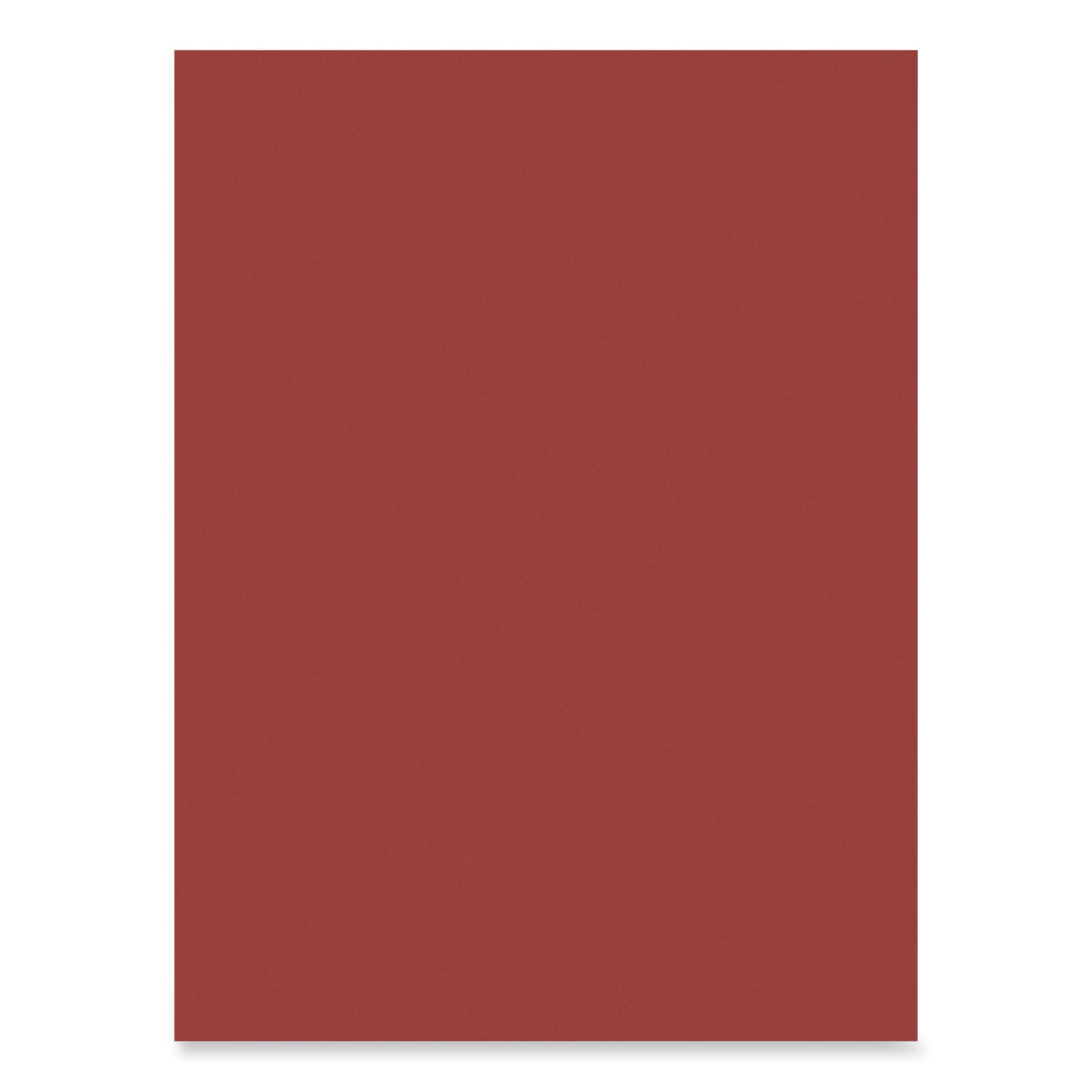 SunWorks Construction Paper, 50 lb Text Weight, 9 x 12, Red, 50/Pack