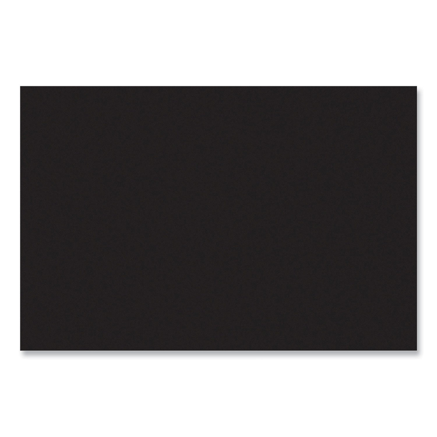 SunWorks Construction Paper, 50 lb Text Weight, 24 x 36, Black, 50/Pack - 