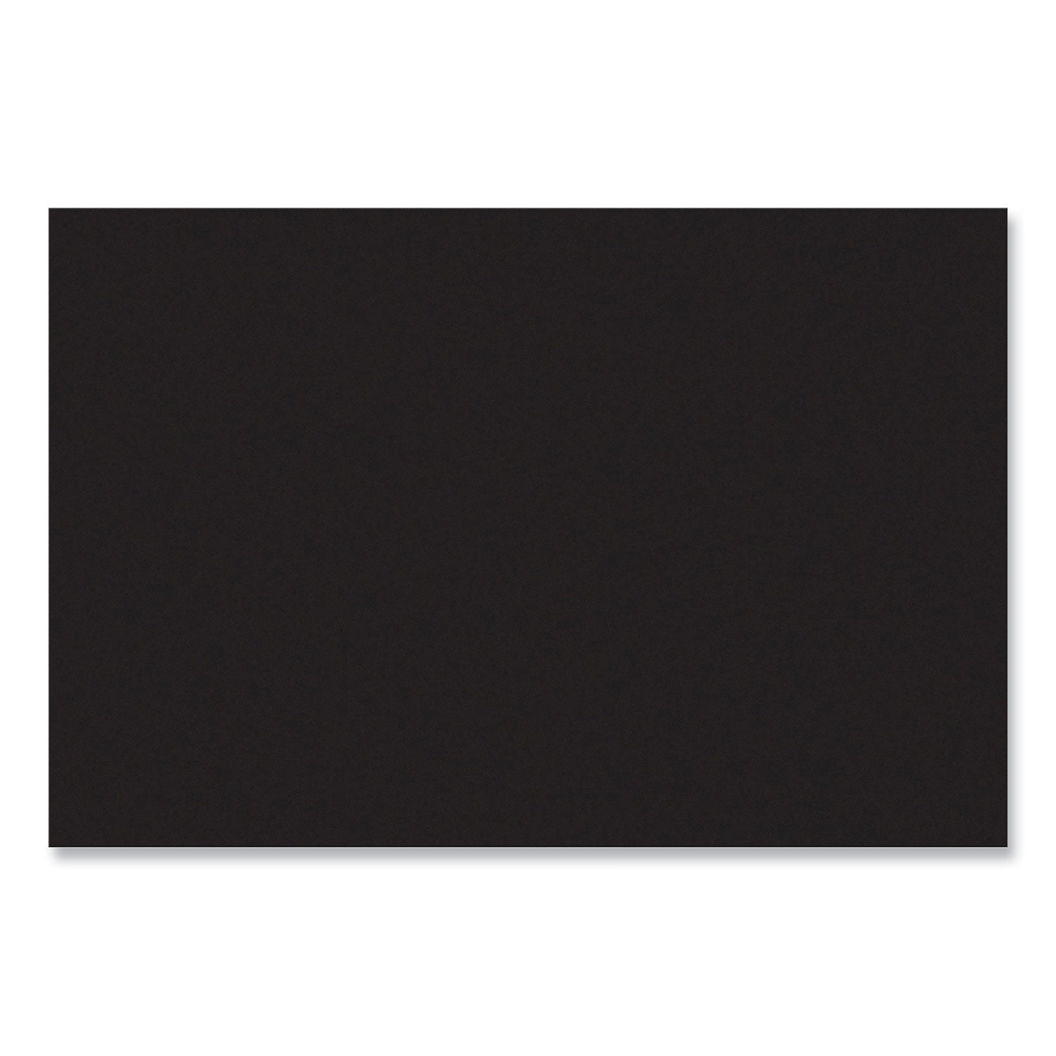 SunWorks Construction Paper, 50 lb Text Weight, 24 x 36, Black, 50/Pack - 