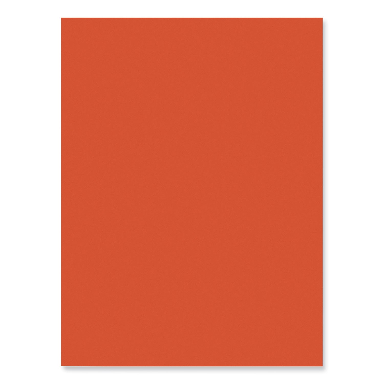 SunWorks Construction Paper, 50 lb Text Weight, 9 x 12, Orange, 50/Pack