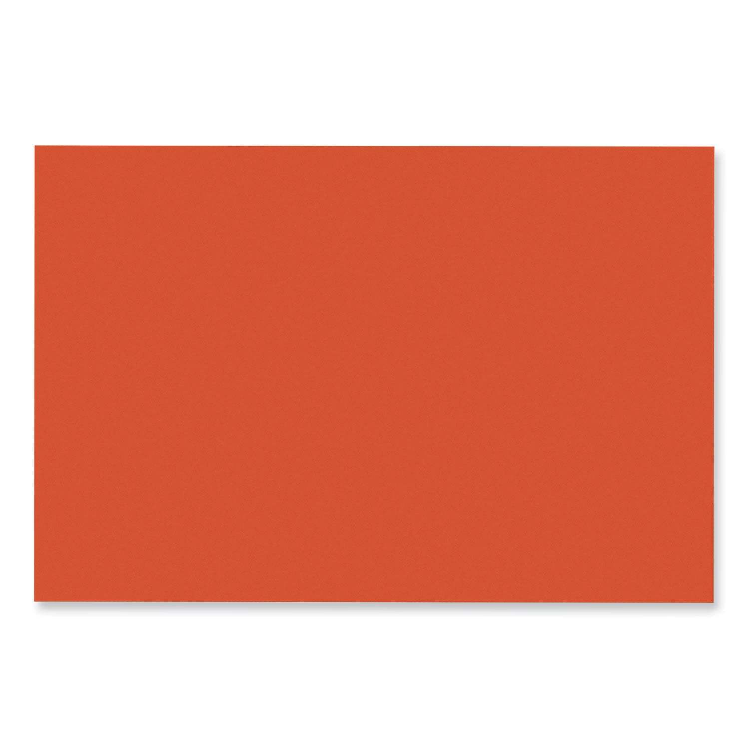 SunWorks Construction Paper, 50 lb Text Weight, 12 x 18, Orange, 50/Pack - 