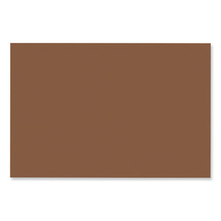 SunWorks Construction Paper, 50 lb Text Weight, 12 x 18, Brown, 50/Pack