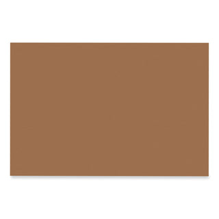 SunWorks Construction Paper, 50 lb Text Weight, 12 x 18, Light Brown, 50/Pack