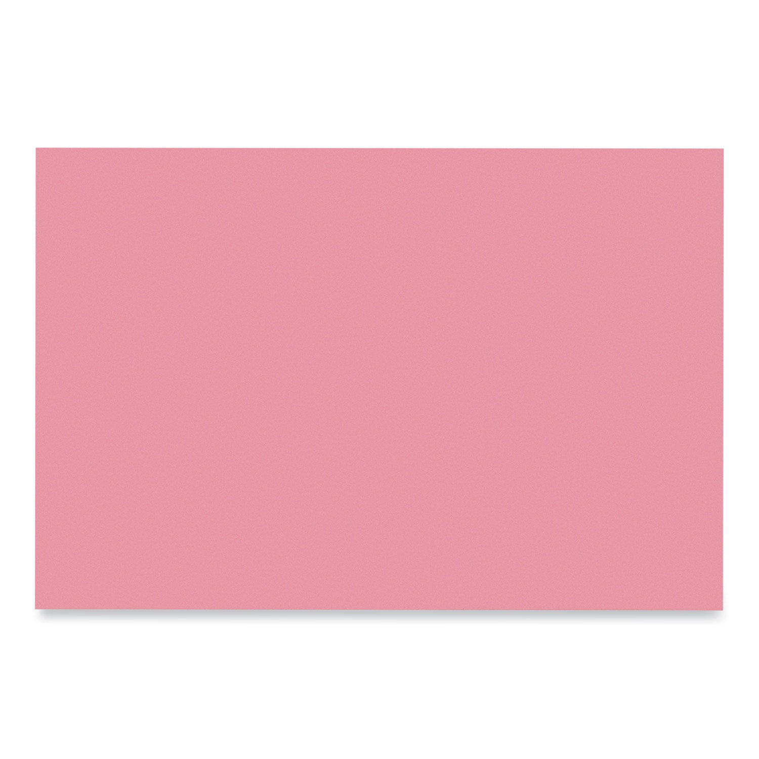 SunWorks Construction Paper, 50 lb Text Weight, 12 x 18, Pink, 50/Pack - 