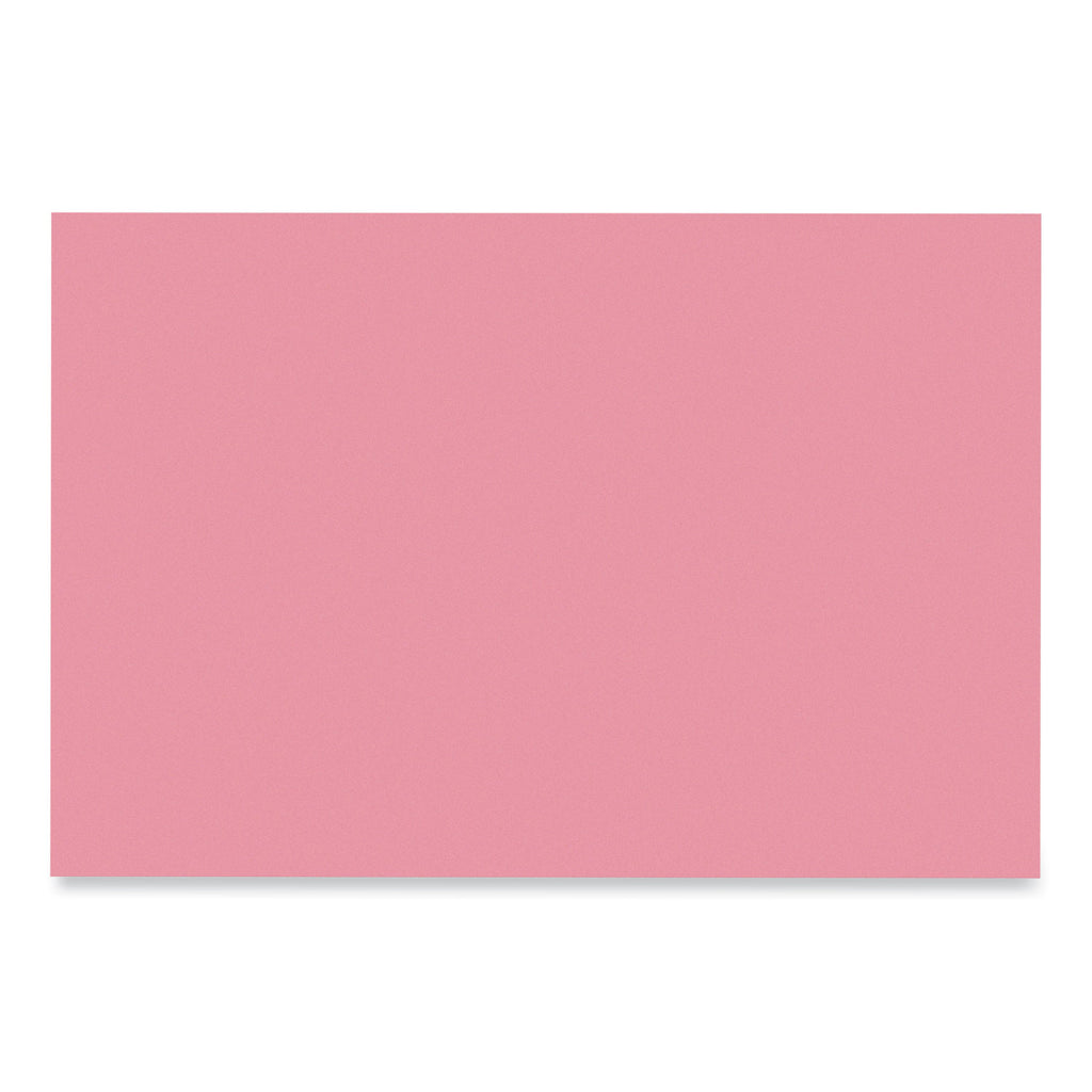 SunWorks Construction Paper, 50 lb Text Weight, 12 x 18, Pink, 50/Pack