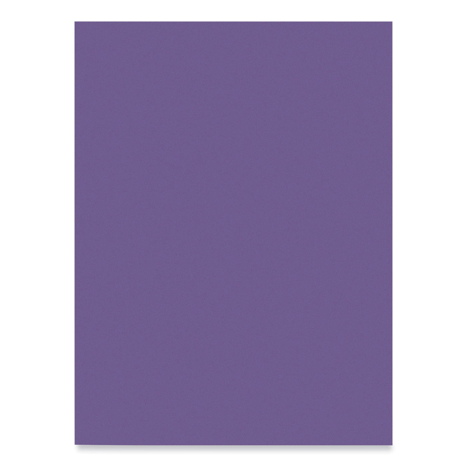 SunWorks Construction Paper, 50 lb Text Weight, 9 x 12, Violet, 50/Pack - 